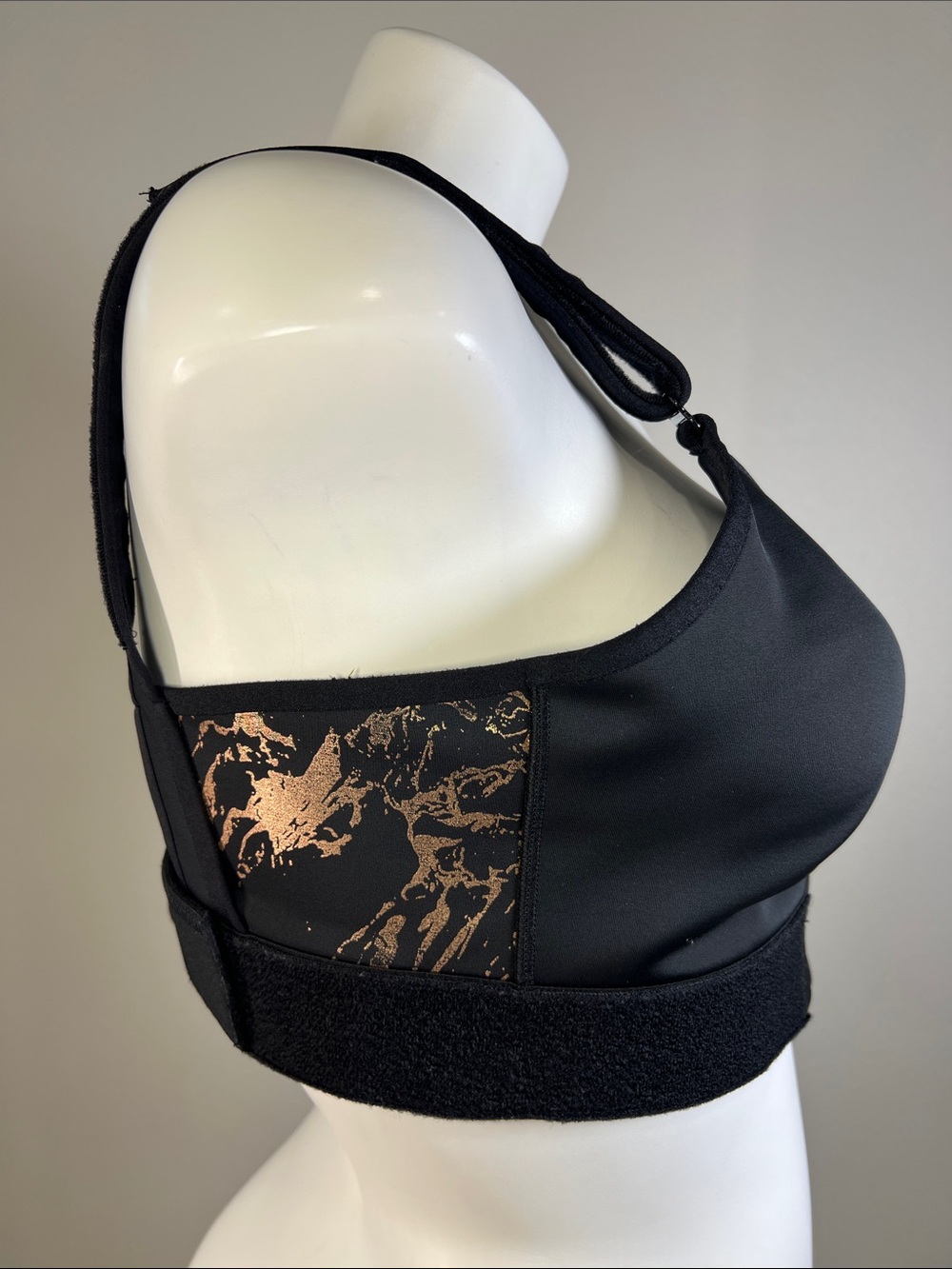 SHEFIT Black Front-Zip Flex Sports Bra Medium Impact Size 1 Luxe - Picture 3 of 16